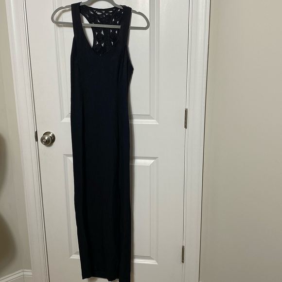 Jessica McClintock by Gunnie Sack black formal dress size 9/10 - Picture 2 of 8